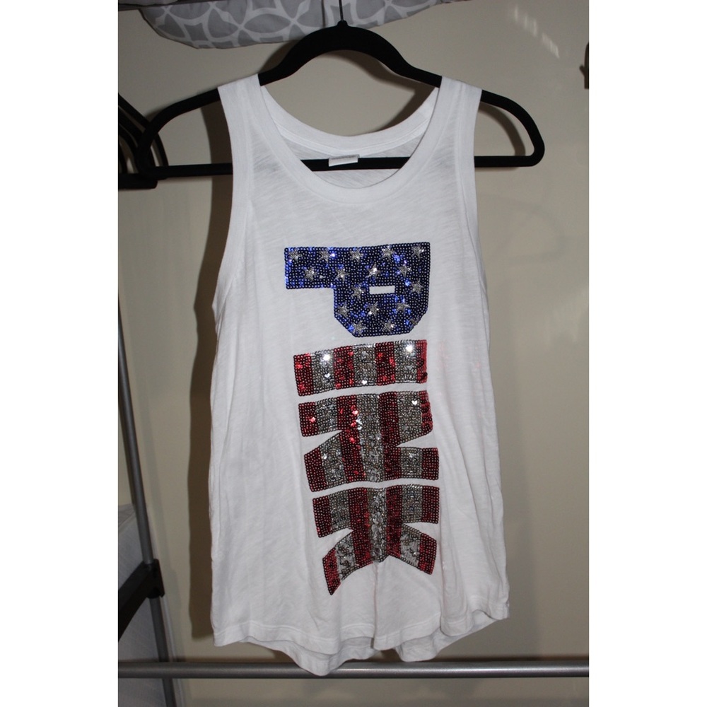 VS Pink Bling Tank